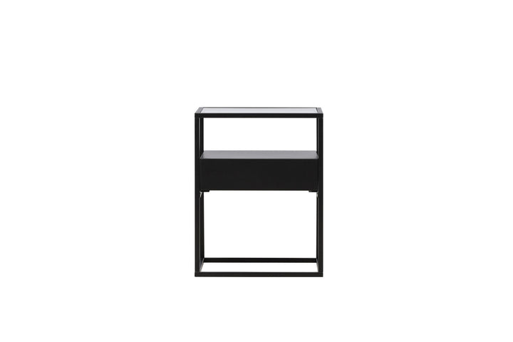 Venture Home Fortaleza  Side Table - Black / Black