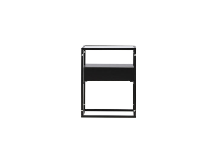 Venture Home Fortaleza  Side Table - Black / Black