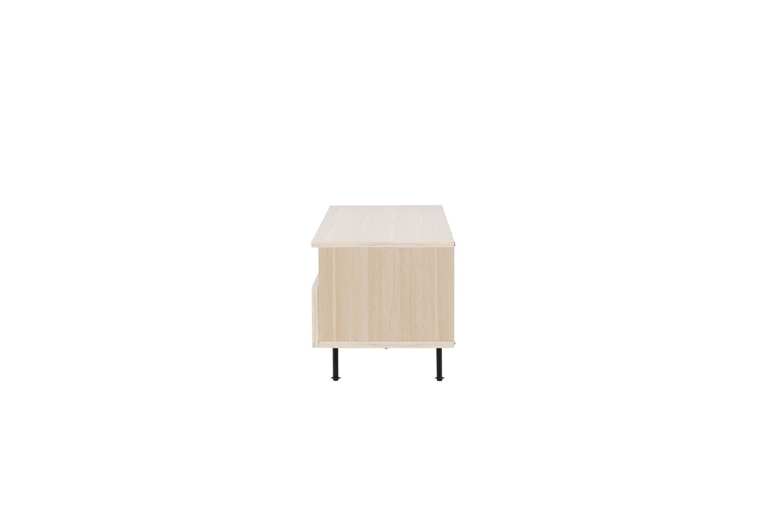 Venture Home Navarra  TV Bench  - Matte black / Whitewash