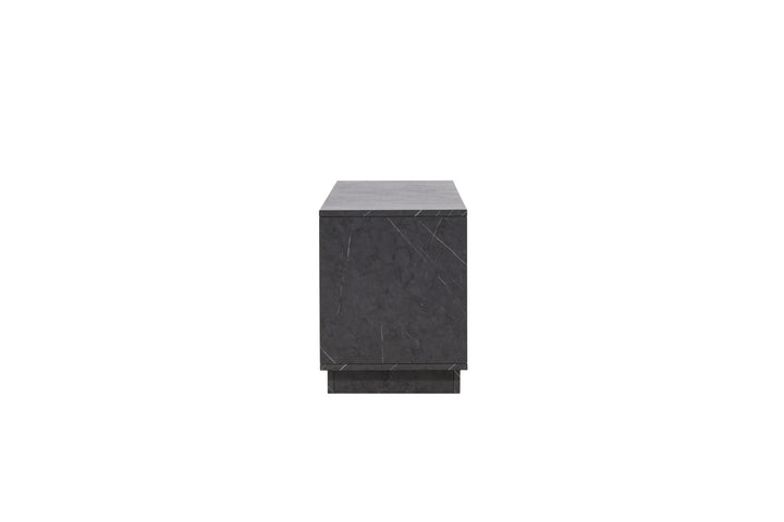 Venture Home Girona TV Bench  - Black / Black Melamine