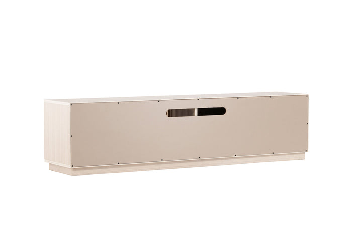 Venture Home Lugo TV Bench  - Whitewash / Whitewash Melamine