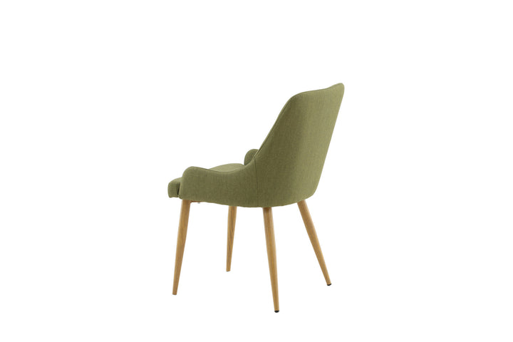 Venture Home Plaza Matstol 2-pack - Ek-Look / Mossgrön