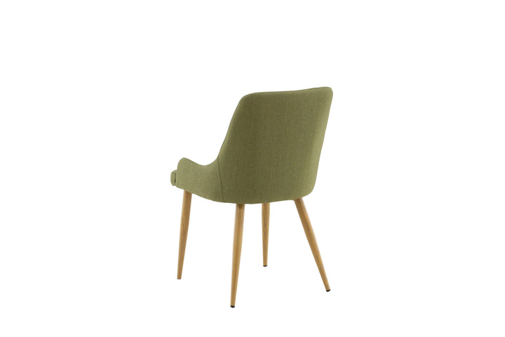 Venture Home Plaza Matstol 2-pack - Ek-Look / Mossgrön
