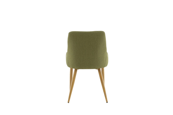 Venture Home Plaza Matstol 2-pack - Ek-Look / Mossgrön