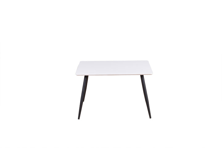 Venture Home Polar Dining Table 80*60 XXS - White / Black