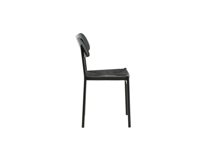 Venture Home Polly Dining Chair 2-pack - Black / Black