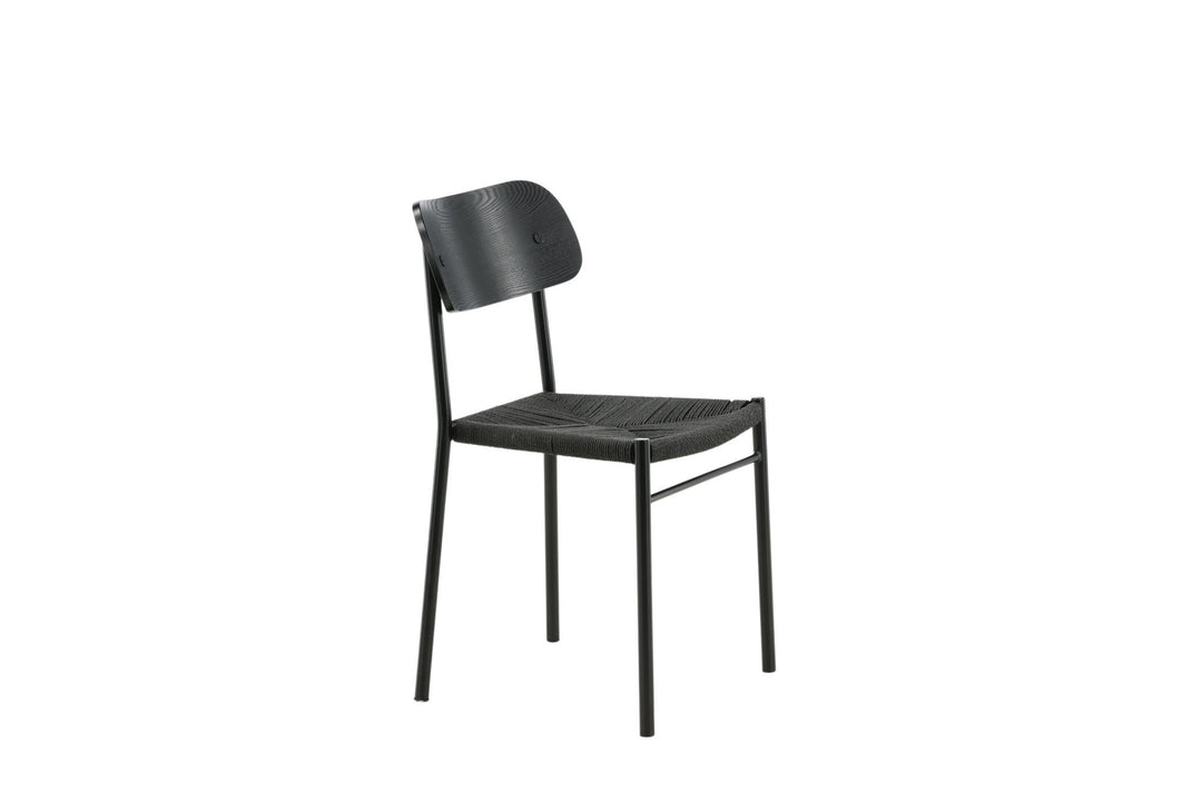 Venture Home Polly Dining Chair 2-pack - Black / Black
