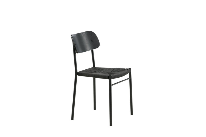 Venture Home Polly Dining Chair 2-pack - Black / Black
