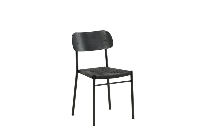 Venture Home Polly Dining Chair 2-pack - Black / Black