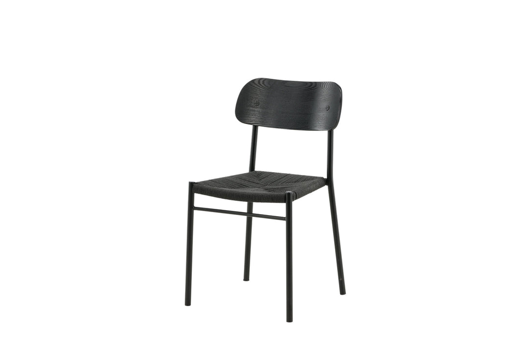Venture Home Polly Dining Chair 2-pack - Black / Black