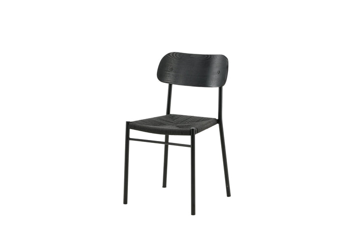 Venture Home Polly Dining Chair 2-pack - Black / Black