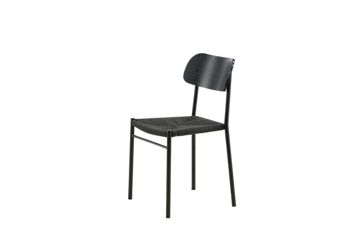 Venture Home Polly Dining Chair 2-pack - Black / Black