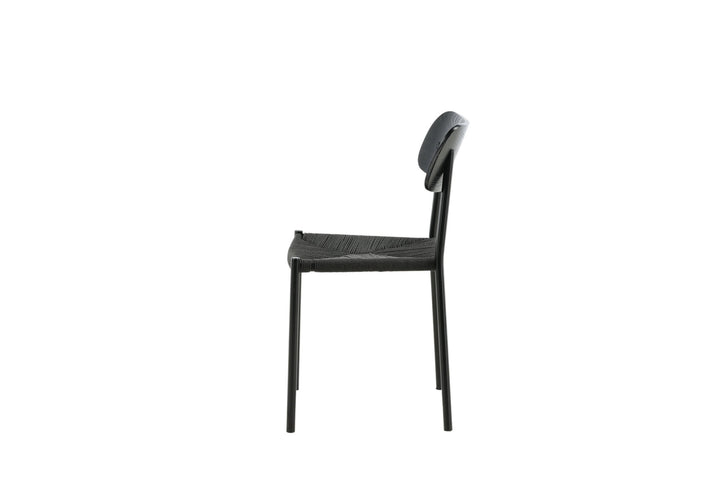 Venture Home Polly Dining Chair 2-pack - Black / Black