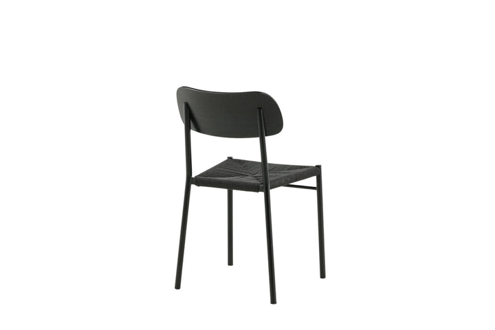 Venture Home Polly Dining Chair 2-pack - Black / Black