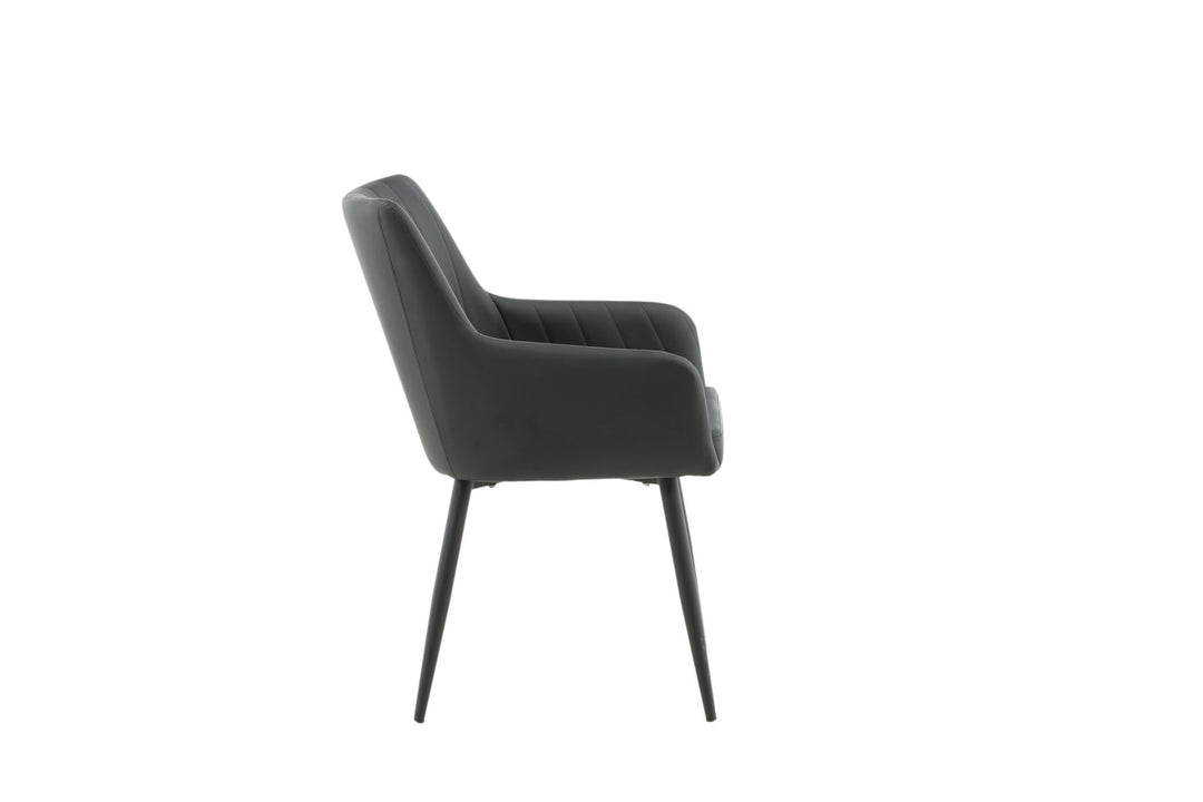 Venture Home Comfort - Dining chair 2-pack - black/Black