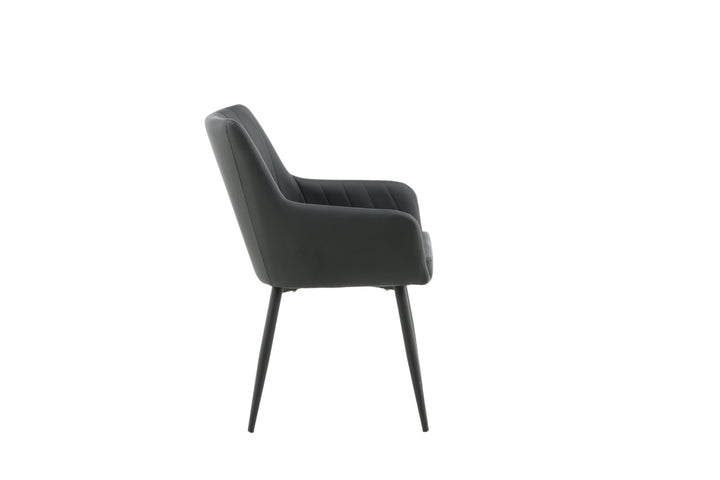 Venture Home Comfort - Dining chair 2-pack - black/Black