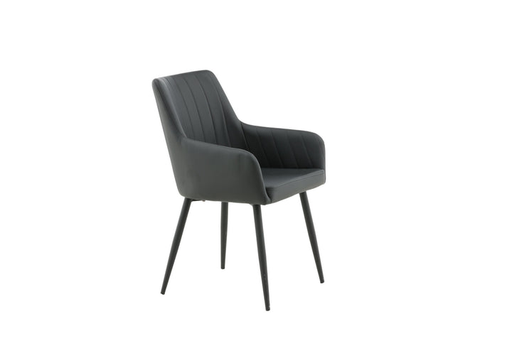 Venture Home Comfort - Dining chair 2-pack - black/Black