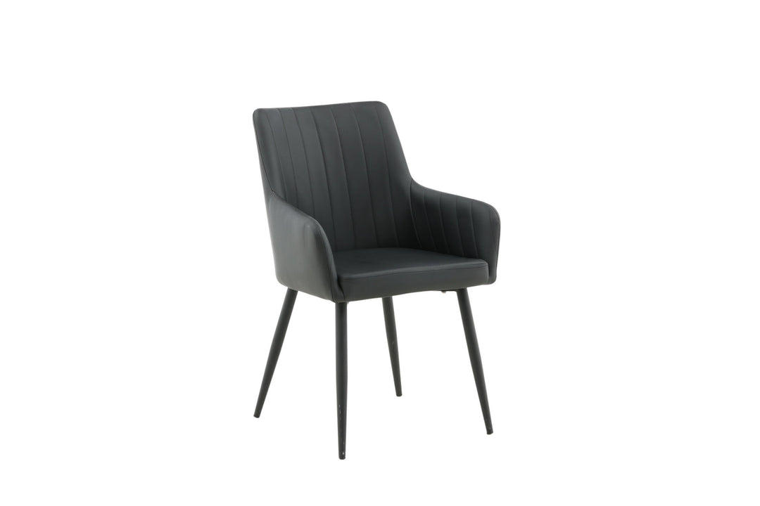 Venture Home Comfort - Dining chair 2-pack - black/Black