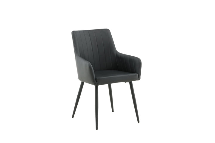 Venture Home Comfort - Dining chair 2-pack - black/Black