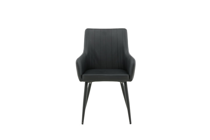 Venture Home Comfort - Dining chair 2-pack - black/Black