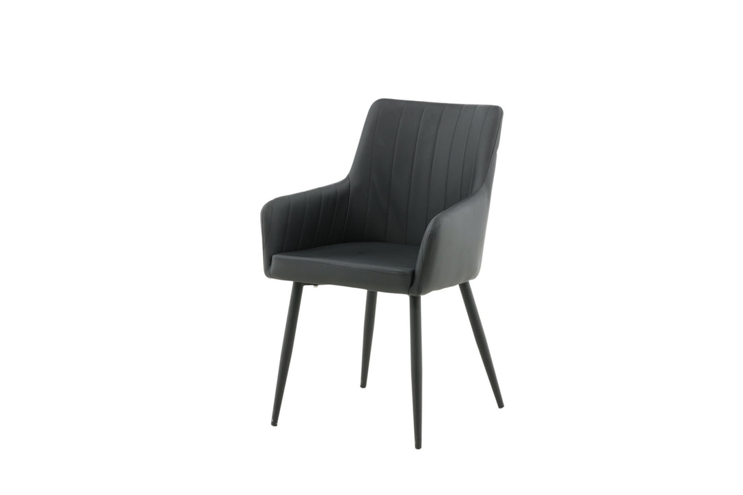 Venture Home Comfort - Dining chair 2-pack - black/Black