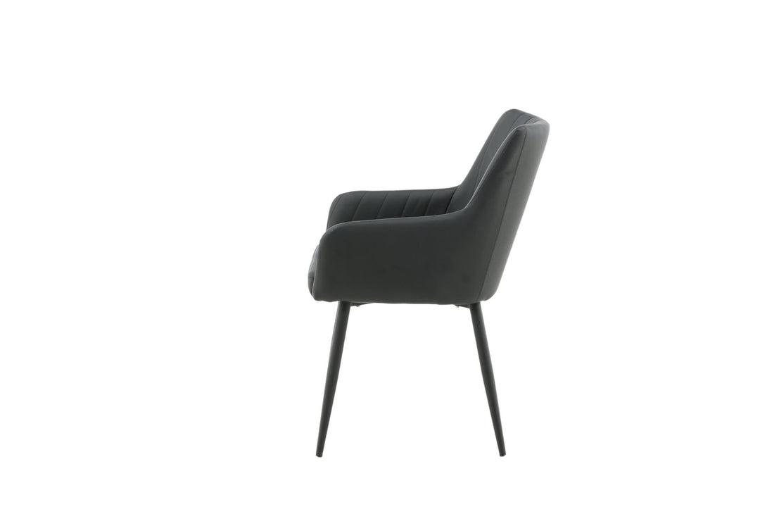 Venture Home Comfort - Dining chair 2-pack - black/Black