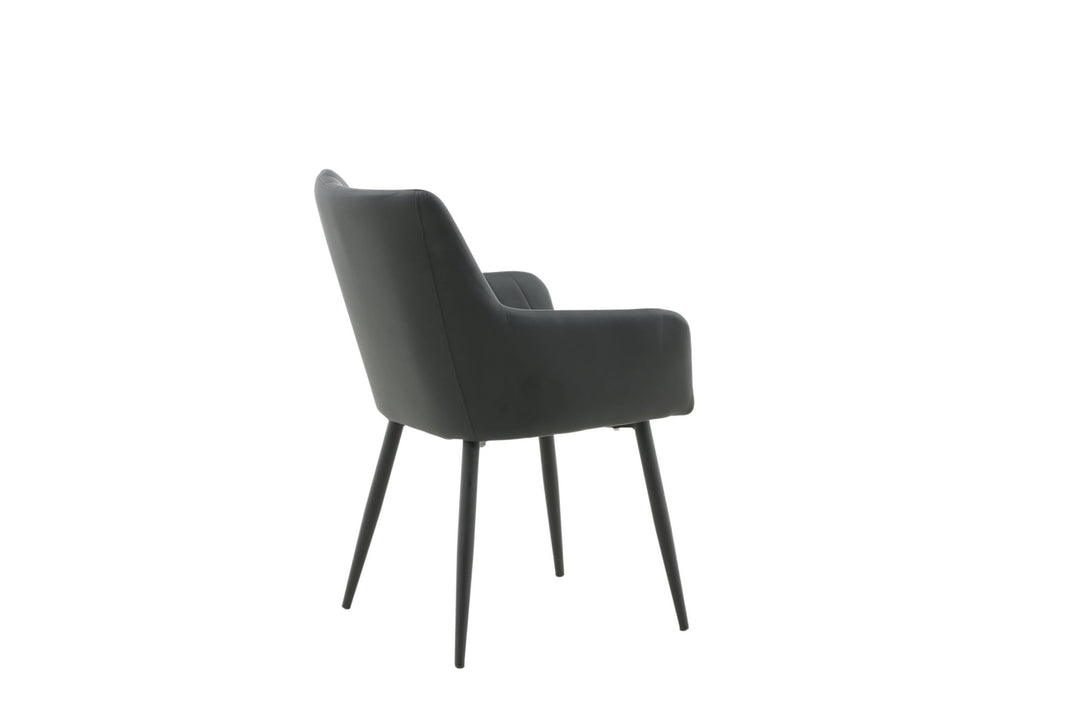 Venture Home Comfort - Dining chair 2-pack - black/Black