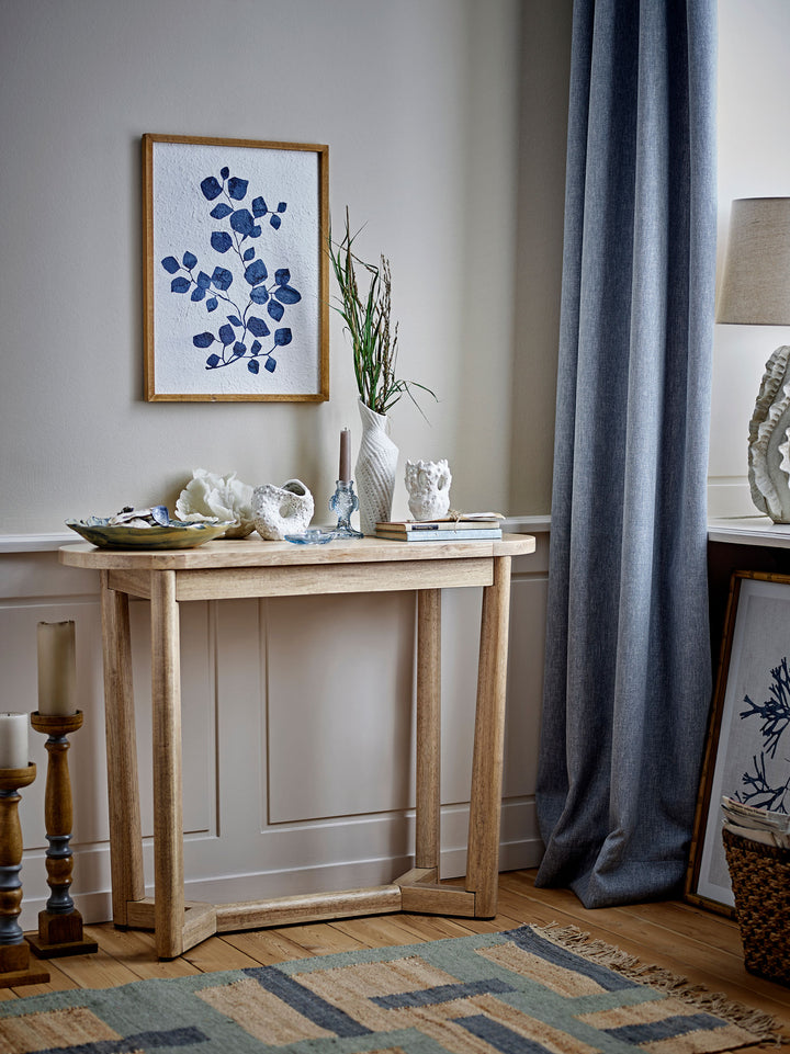 Creative Collection Serrone Konsolbord, Natur, Gummitræ