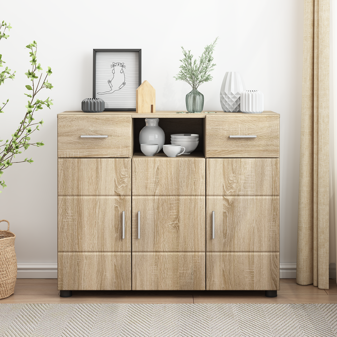 Træskab Sonoma eg 88,5 x 30,5 x 73 cm Konstrueret træ