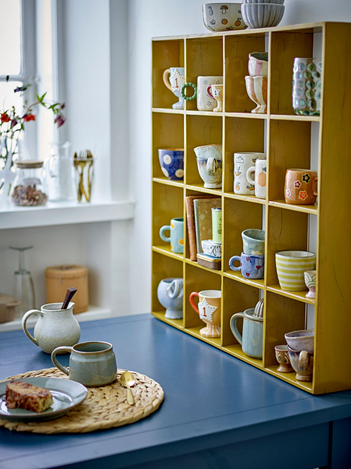 Creative Collection Bekka Hylde, Gul, Genanvendt Træ