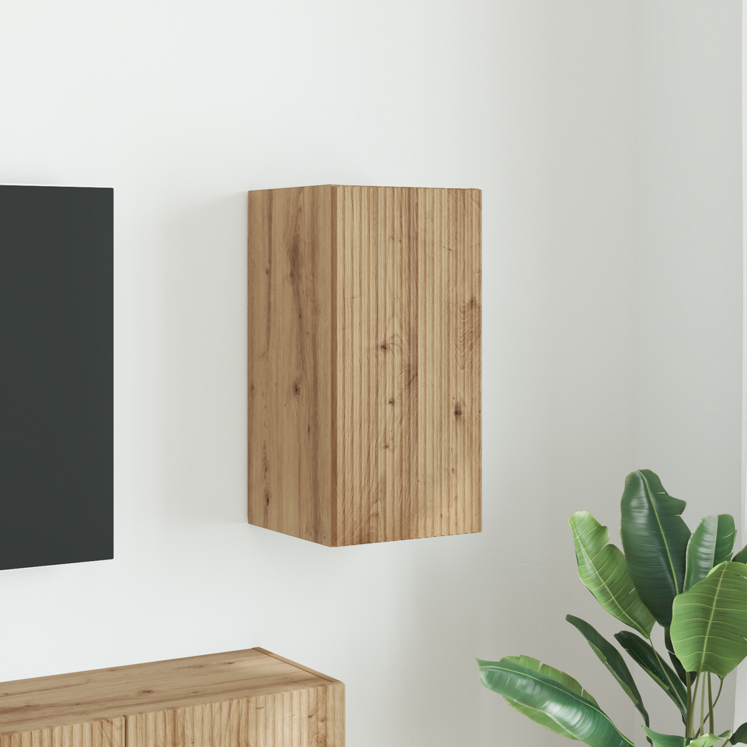 TV vægskab Artisan eg 30 x 31 x 60 cm Konstrueret træ