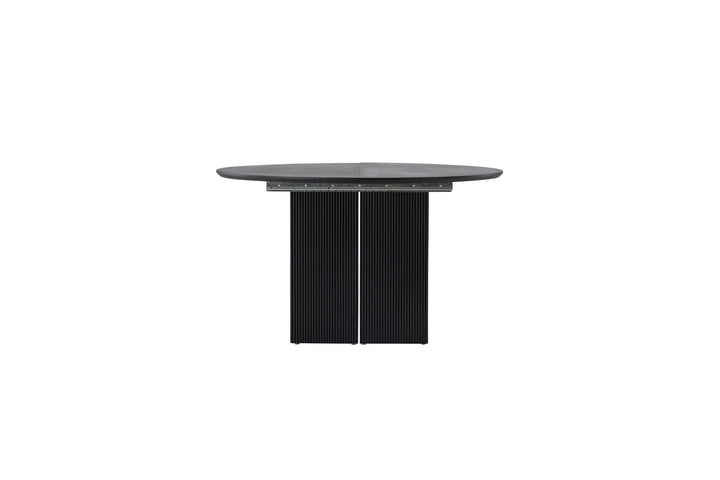 Venture Home Matilda Dining Table Extendable φ130/180 - Black / MDF with veneer