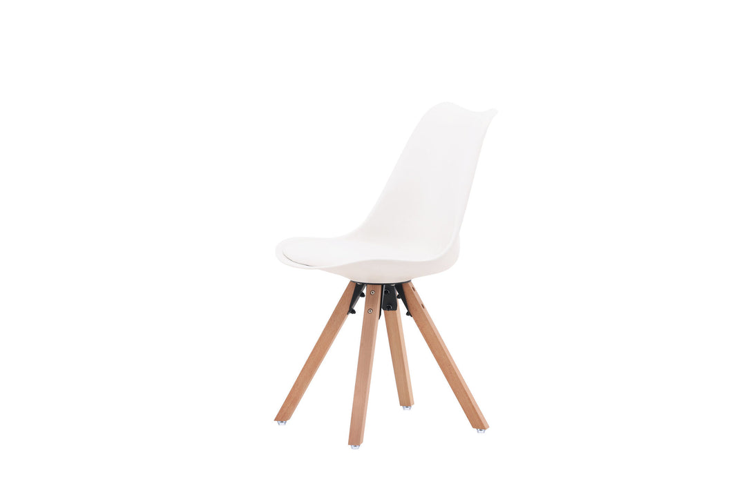 Venture Home Zeno Dining Chair 2-pack - Nature woodlook / White PP