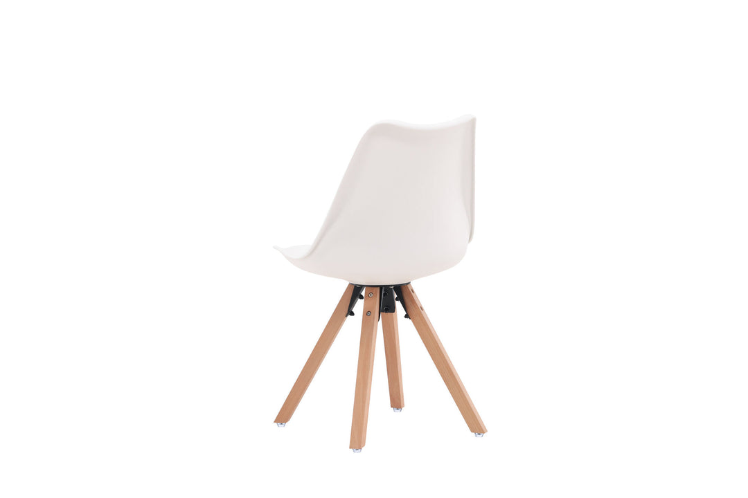 Venture Home Zeno Dining Chair 2-pack - Nature woodlook / White PP
