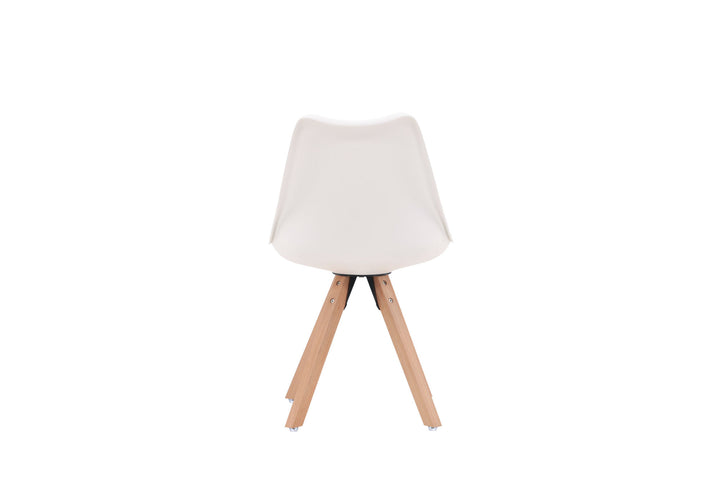 Venture Home Zeno Dining Chair 2-pack - Nature woodlook / White PP