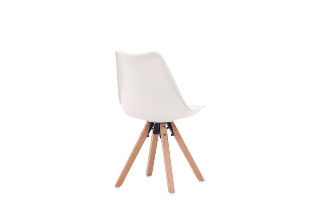 Venture Home Zeno Dining Chair 2-pack - Nature woodlook / White PP