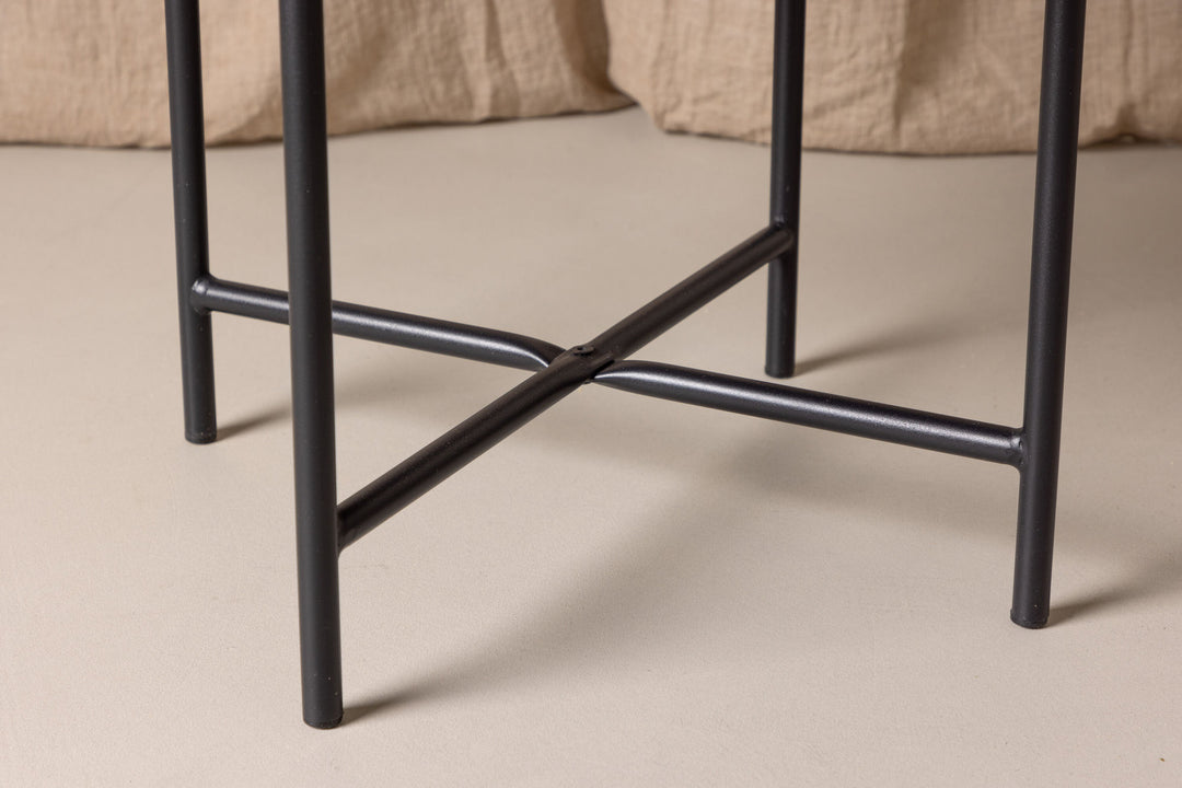 Venture Home Stella Dining Chair 2-pack - Black / Black Velvet