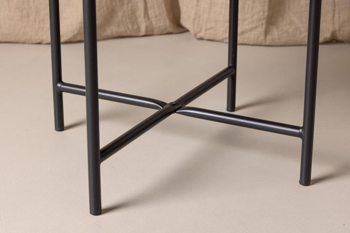 Venture Home Stella Dining Chair 2-pack - Black / Black Velvet