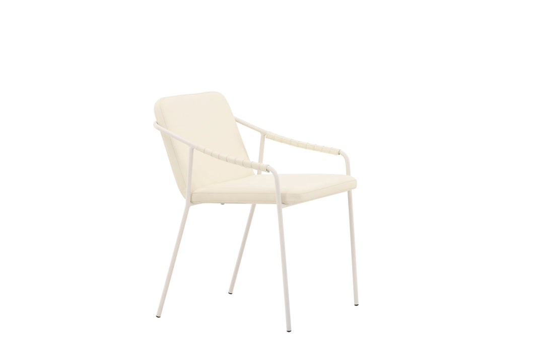 Venture Home Tvist Dining Chair 2-pack - Beige / Beige PU
