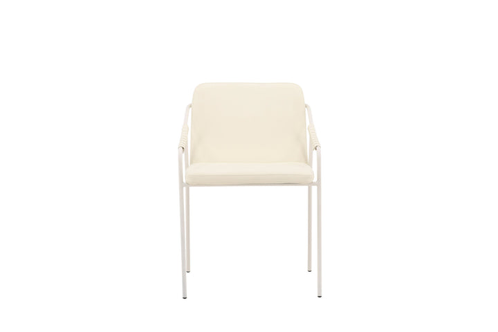 Venture Home Tvist Dining Chair 2-pack - Beige / Beige PU