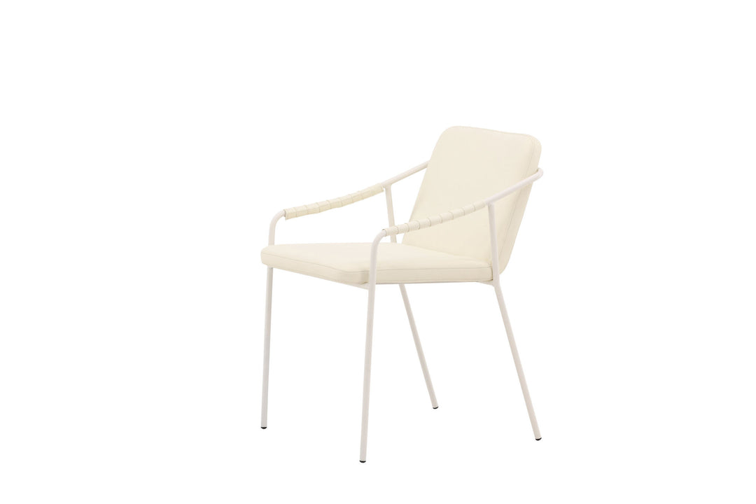 Venture Home Tvist Dining Chair 2-pack - Beige / Beige PU