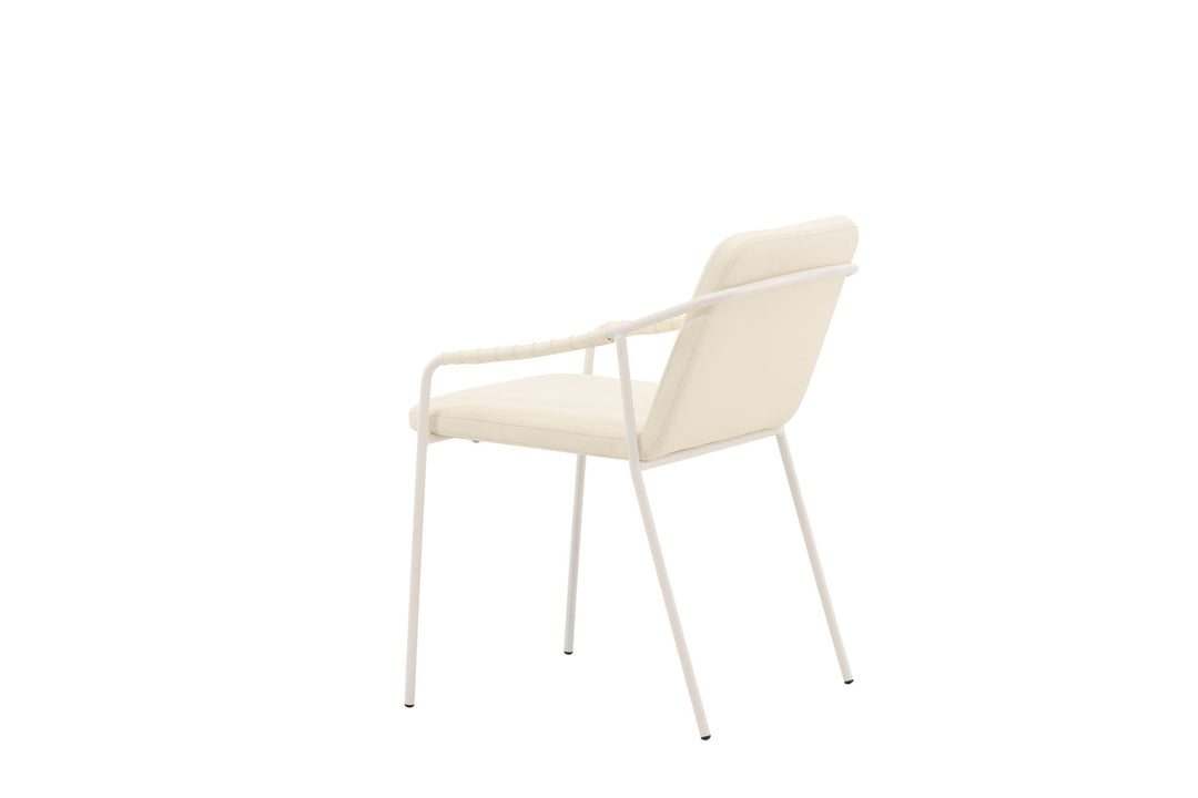 Venture Home Tvist Dining Chair 2-pack - Beige / Beige PU