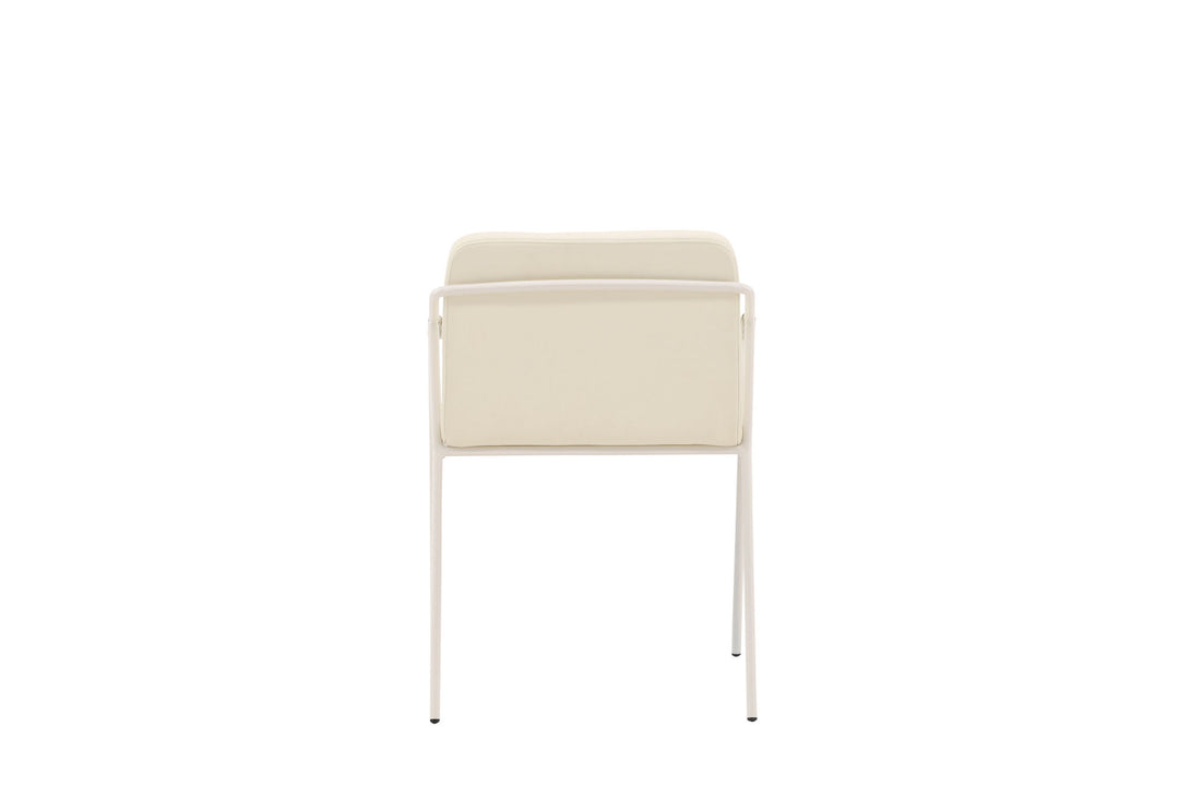 Venture Home Tvist Dining Chair 2-pack - Beige / Beige PU