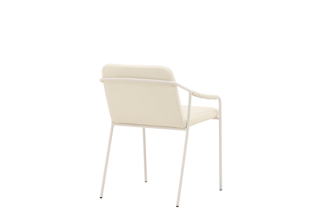 Venture Home Tvist Dining Chair 2-pack - Beige / Beige PU