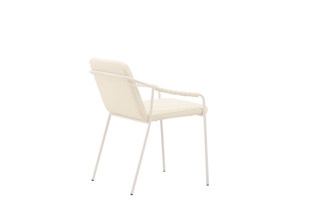Venture Home Tvist Dining Chair 2-pack - Beige / Beige PU