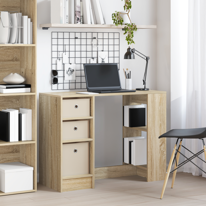 Bord med skuffe Sonoma eg 100 x 40 x 75 cm Konstrueret træ