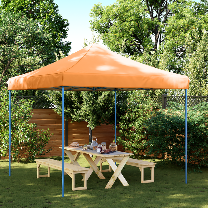 Party Tent Orange 292 x 292 x 315 cm Oxford stof