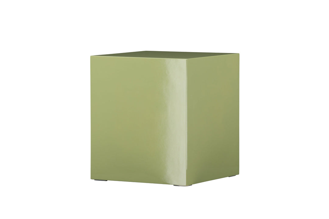 Venture Home York High Sofa Table - Light Green / Glossy Look MDF