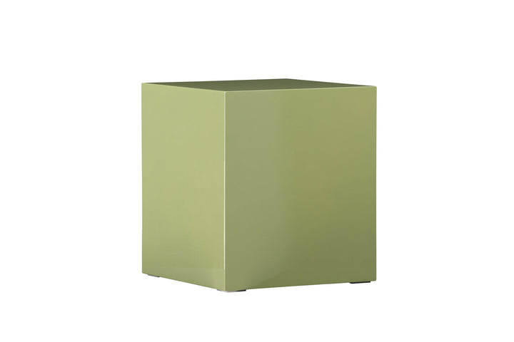 Venture Home York High Sofa Table - Light Green / Glossy Look MDF
