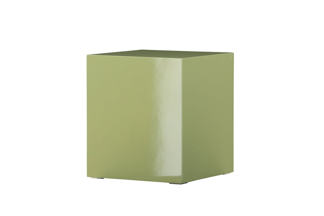 Venture Home York High Sofa Table - Light Green / Glossy Look MDF